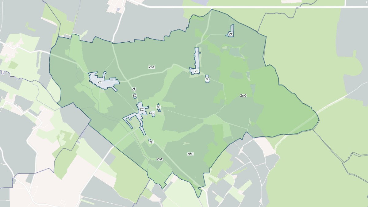Aperçu cartographique de Corgengoux, centré sur la commune