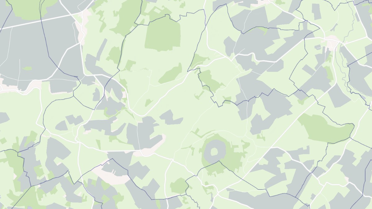 Aperçu cartographique de Corsaint, centré sur la commune