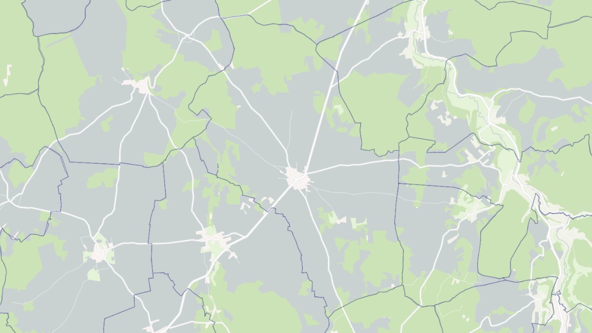 Aperçu cartographique de Coulmier-le-Sec, centré sur la commune