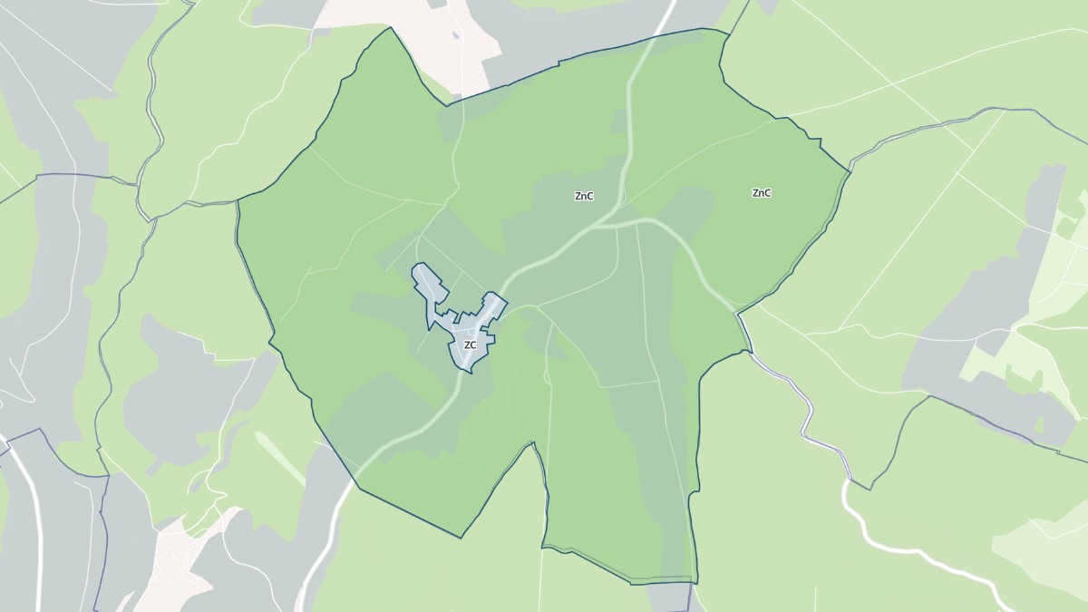 Aperçu cartographique de Curley, centré sur la commune