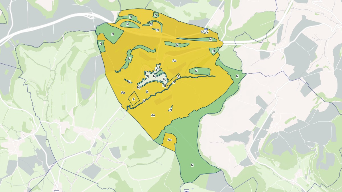 Aperçu cartographique de Échannay, centré sur la commune