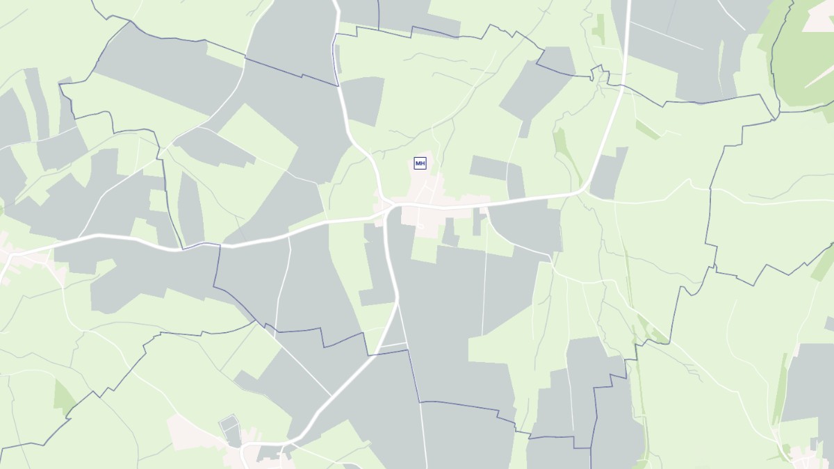 Aperçu cartographique de Écutigny, centré sur la commune