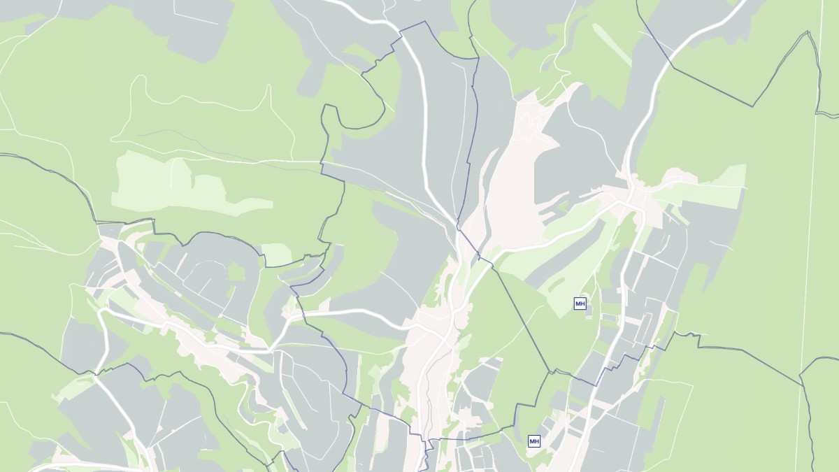 Aperçu cartographique de L'Étang-Vergy, centré sur la commune