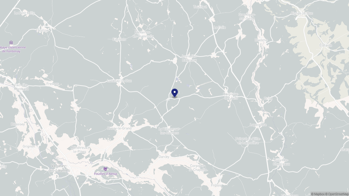 Aperçu cartographique de Étormay, centré sur la commune