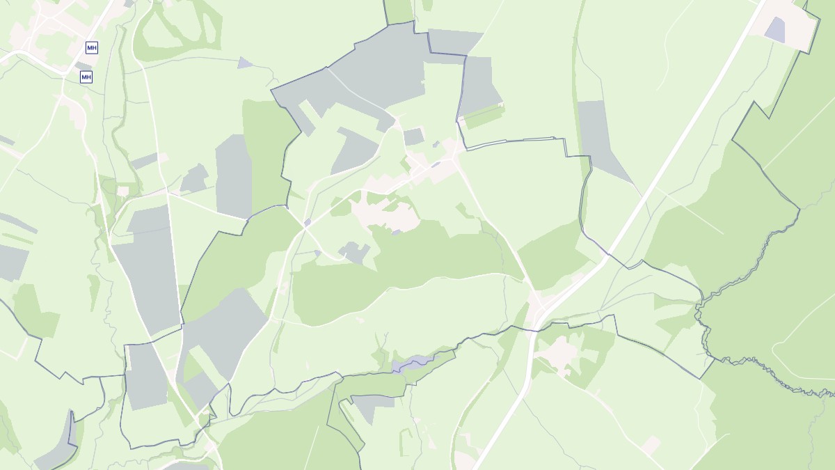 Aperçu cartographique de Le Fête, centré sur la commune