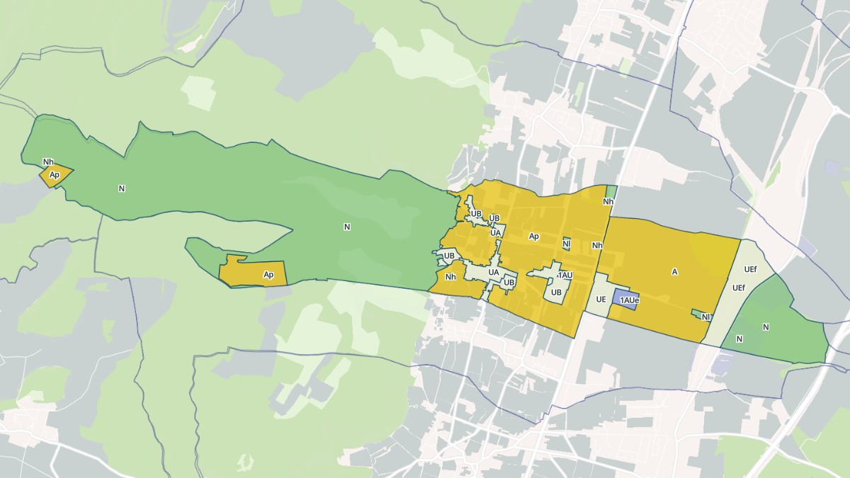 Aperçu cartographique de Fixin, centré sur la commune