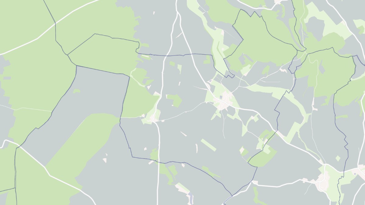 Aperçu cartographique de Fontaines-en-Duesmois, centré sur la commune