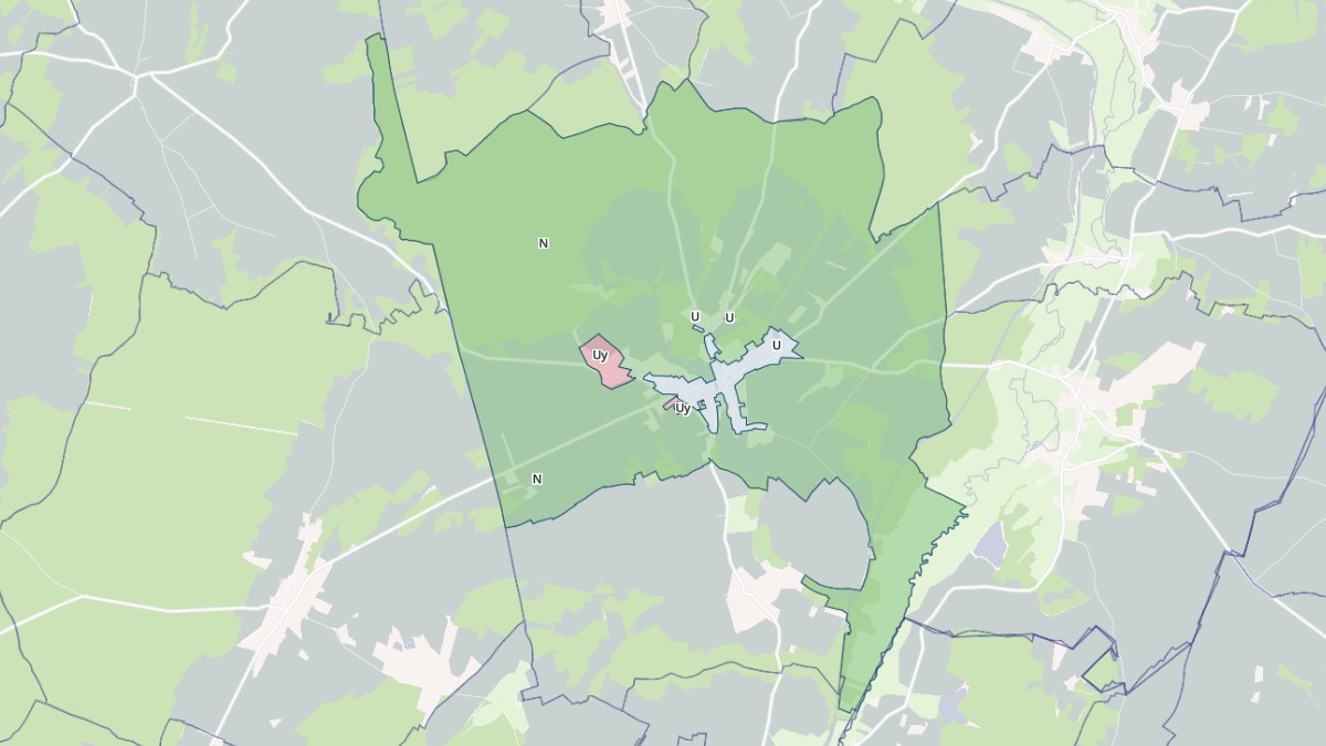 Aperçu cartographique de Fontaine-Française, centré sur la commune