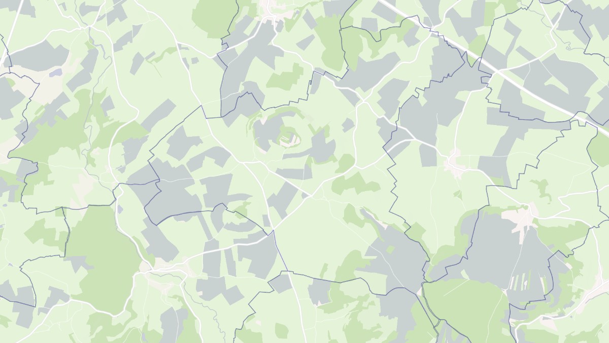 Aperçu cartographique de Fontangy, centré sur la commune
