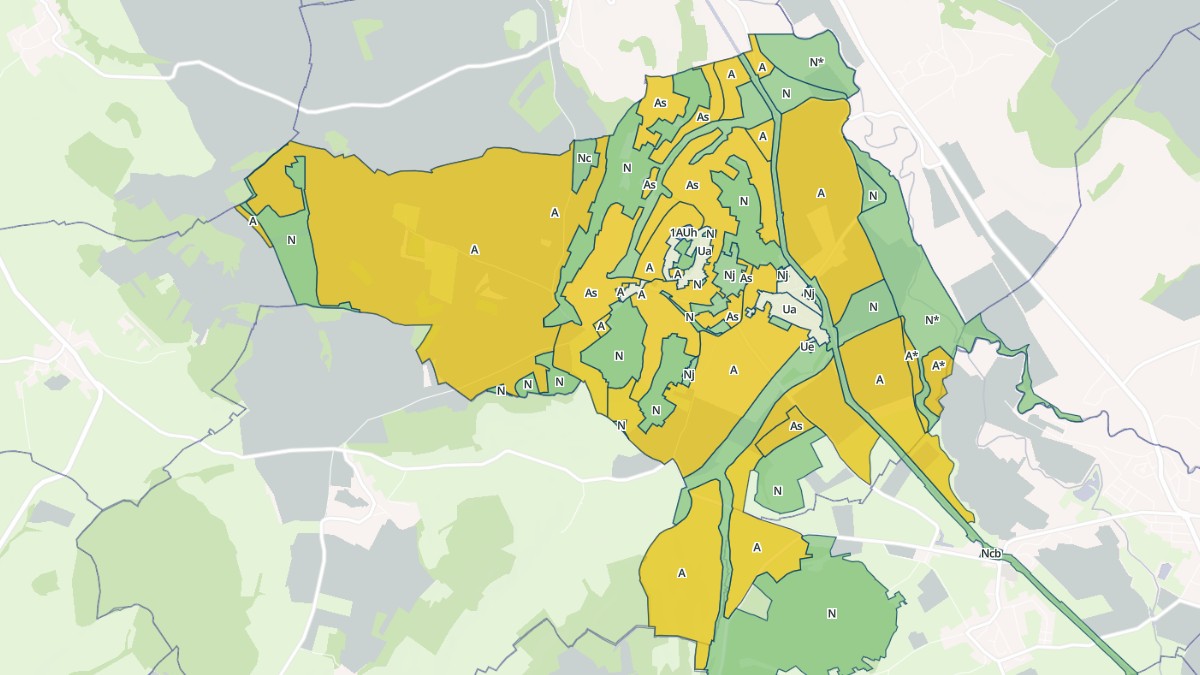 Aperçu cartographique de Grignon, centré sur la commune