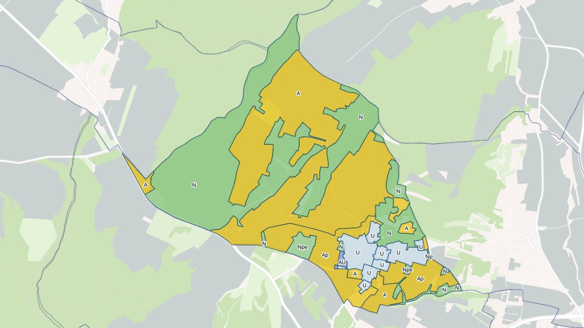 Aperçu cartographique de Hauteville-lès-Dijon, centré sur la commune