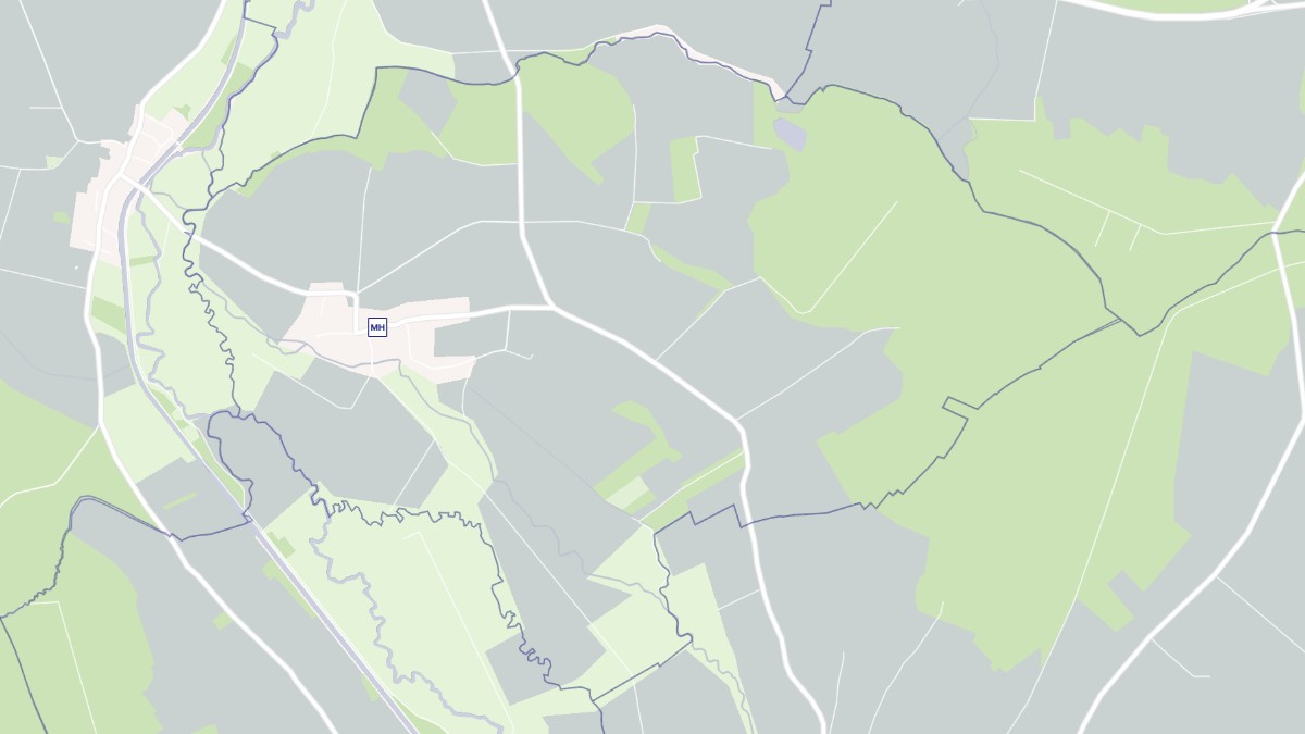 Aperçu cartographique de Jancigny, centré sur la commune