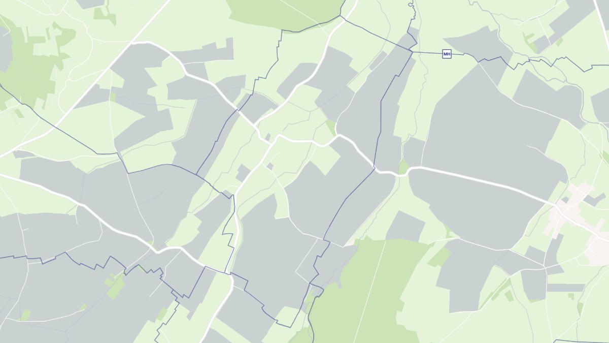 Aperçu cartographique de Jeux-lès-Bard, centré sur la commune