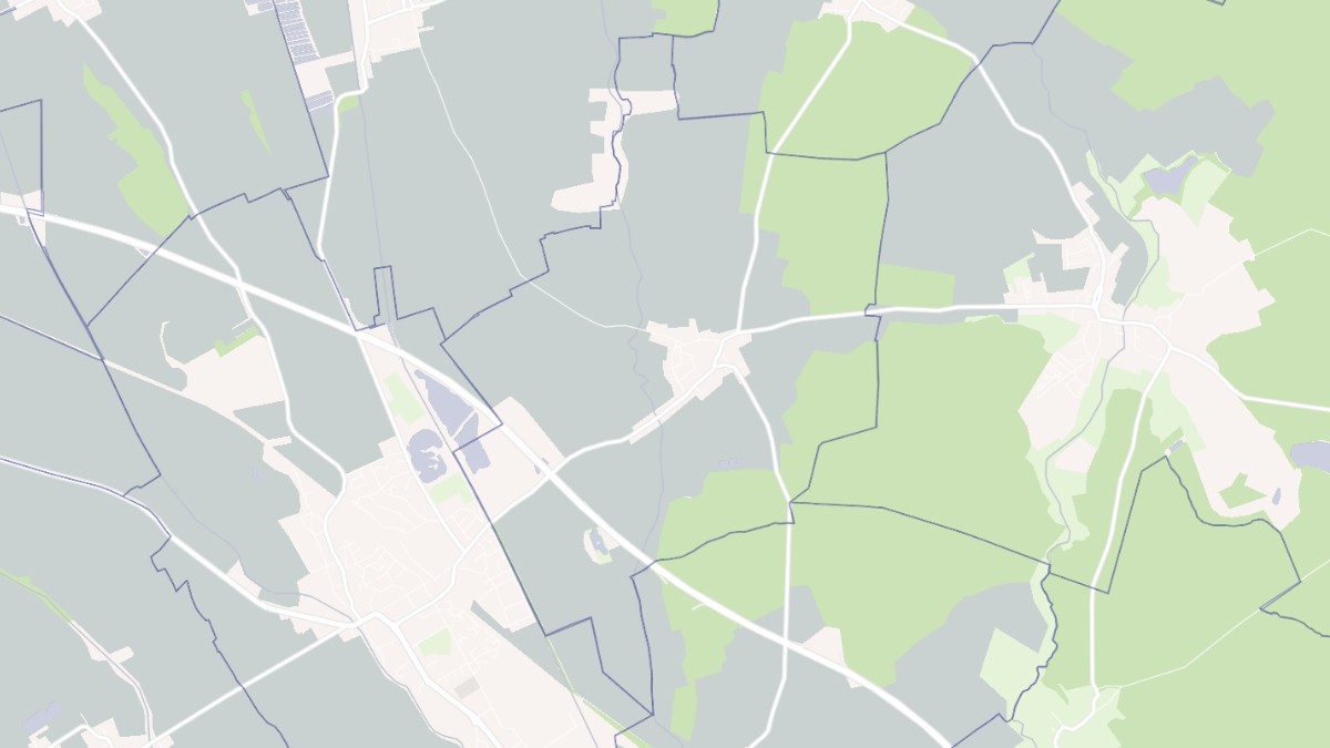 Aperçu cartographique de Labergement-Foigney, centré sur la commune