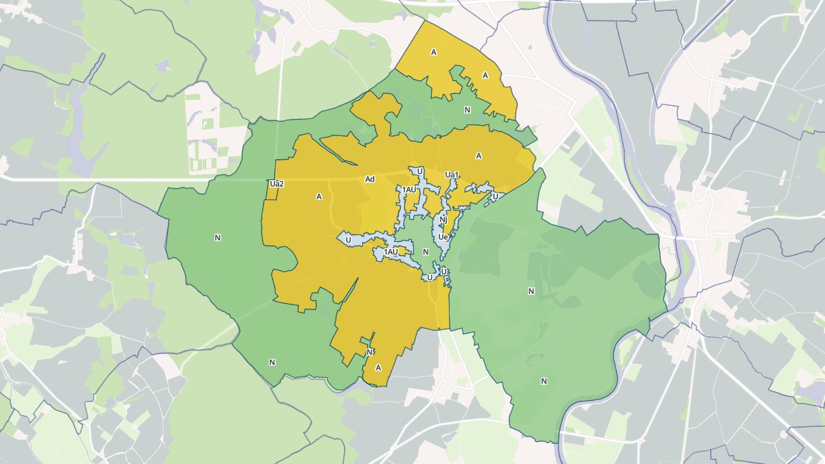 Aperçu cartographique de Labergement-lès-Seurre, centré sur la commune