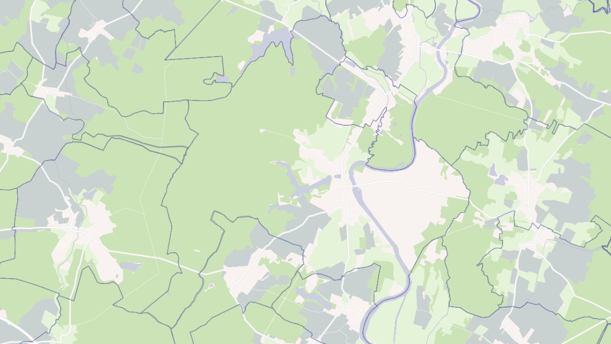 Aperçu cartographique de Lamarche-sur-Saône, centré sur la commune