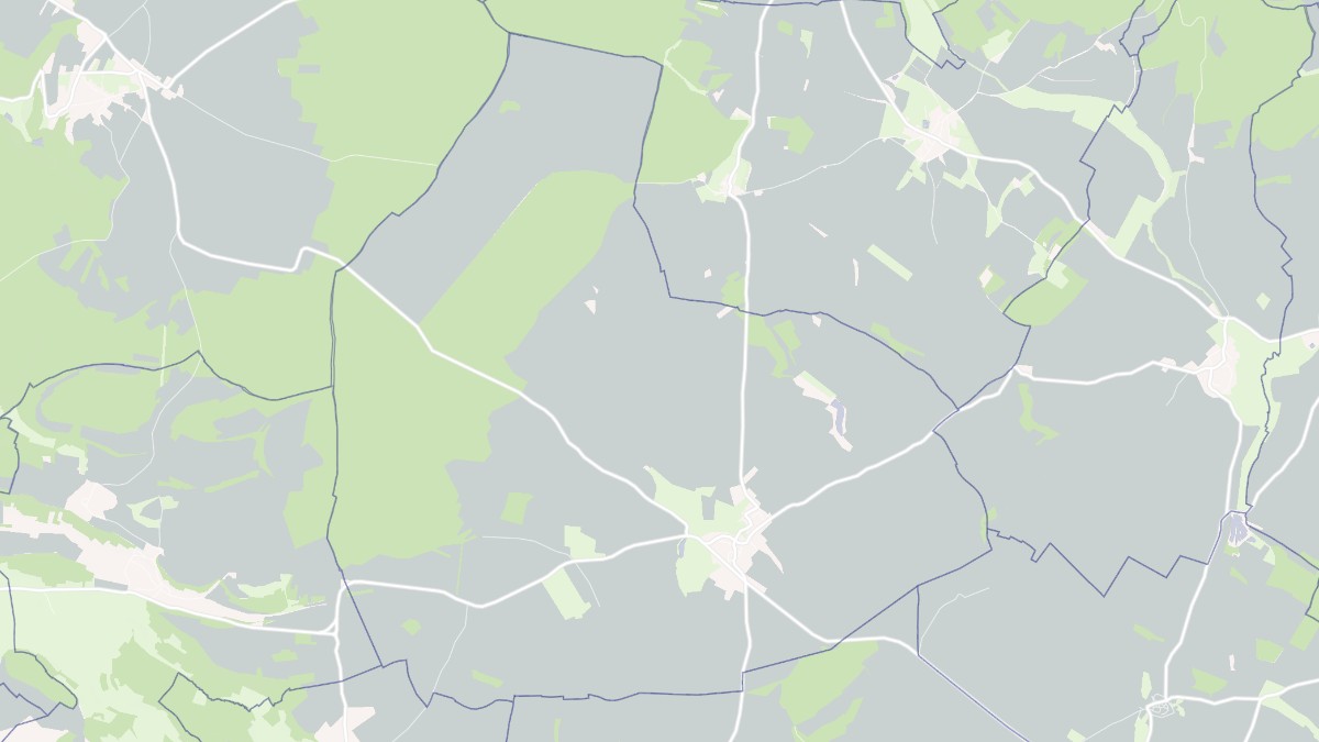 Aperçu cartographique de Lucenay-le-Duc, centré sur la commune