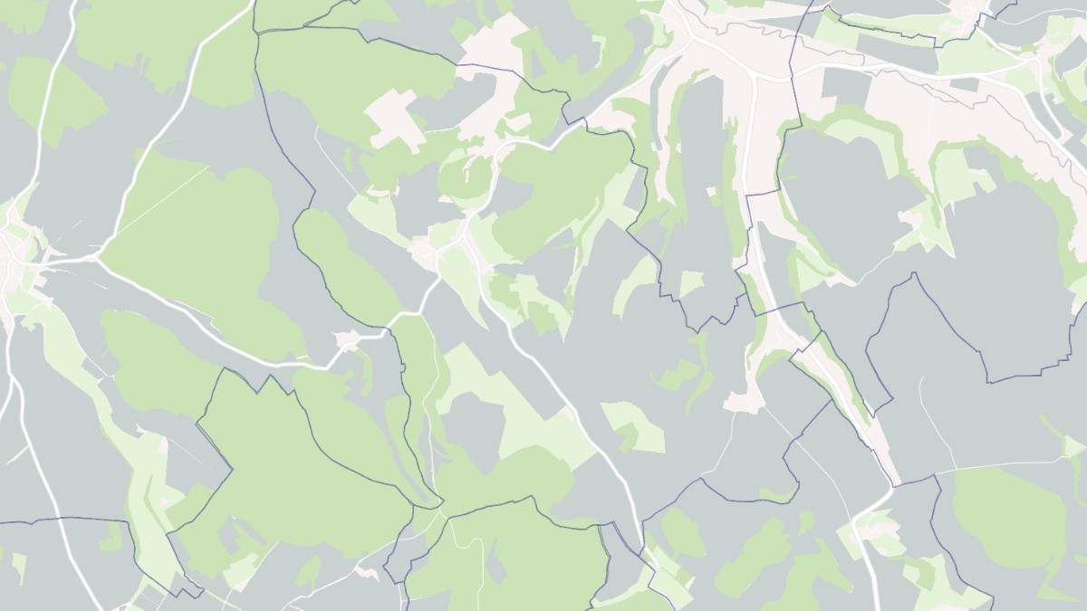 Aperçu cartographique de Magny-Lambert, centré sur la commune
