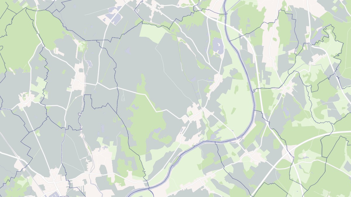 Aperçu cartographique de Les Maillys, centré sur la commune