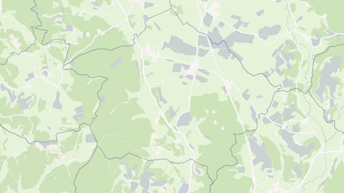 Aperçu cartographique de Manlay, centré sur la commune