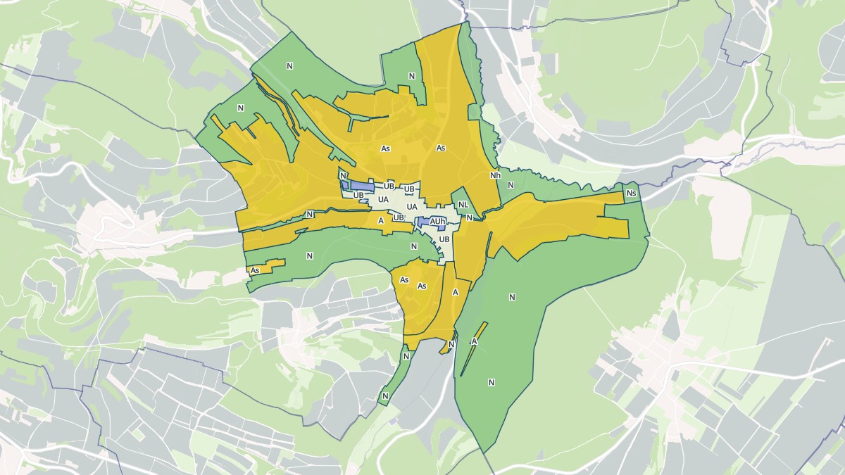 Aperçu cartographique de Meuilley, centré sur la commune