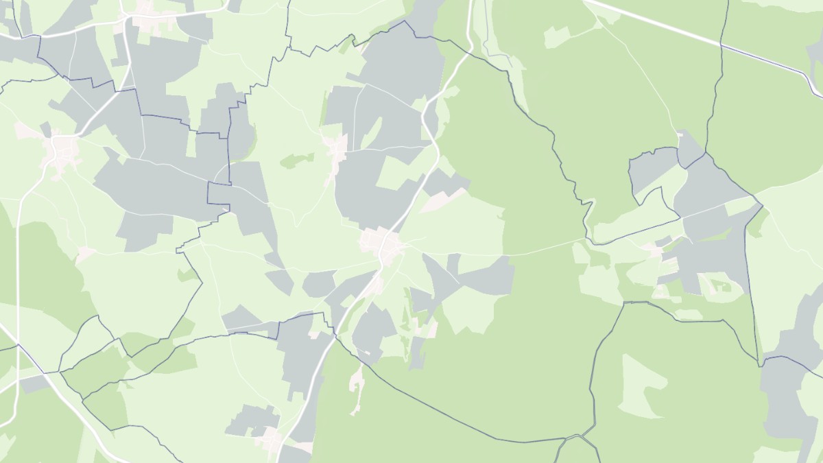 Aperçu cartographique de Montceau-et-Écharnant, centré sur la commune