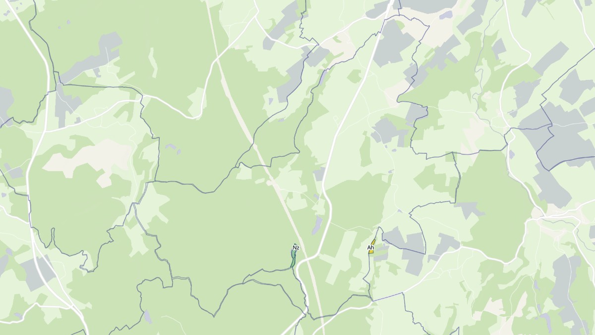 Aperçu cartographique de Montlay-en-Auxois, centré sur la commune