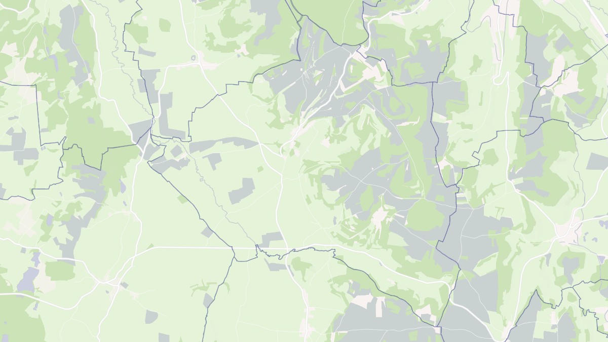 Aperçu cartographique de Mont-Saint-Jean, centré sur la commune