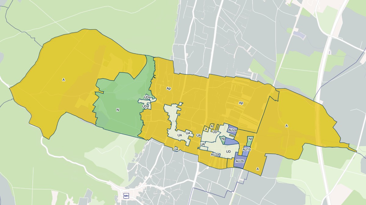 Aperçu cartographique de Morey-Saint-Denis, centré sur la commune