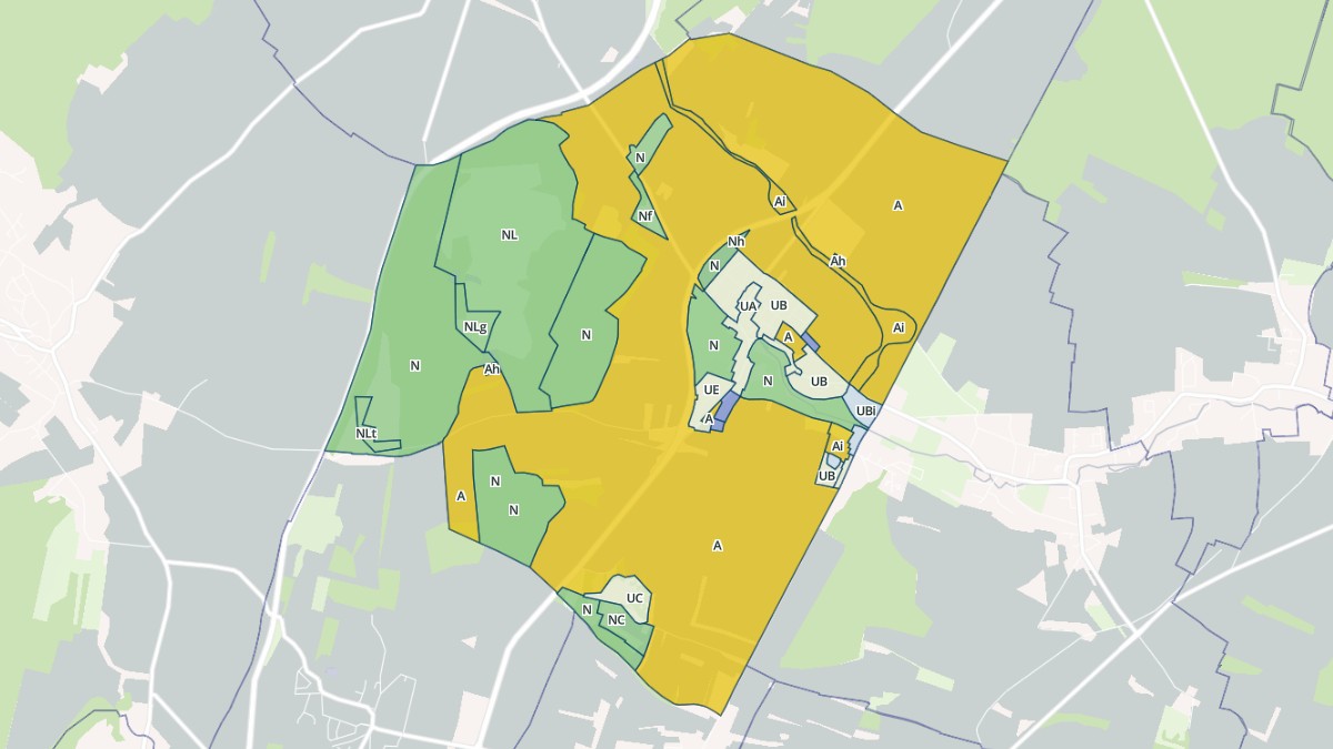 Aperçu cartographique de Norges-la-Ville, centré sur la commune