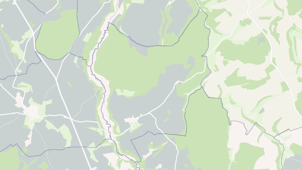 Aperçu cartographique de Orret, centré sur la commune