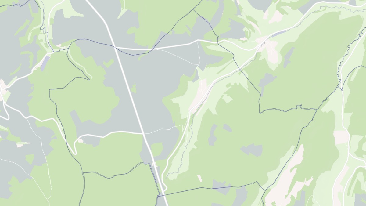 Aperçu cartographique de Poncey-sur-l'Ignon, centré sur la commune