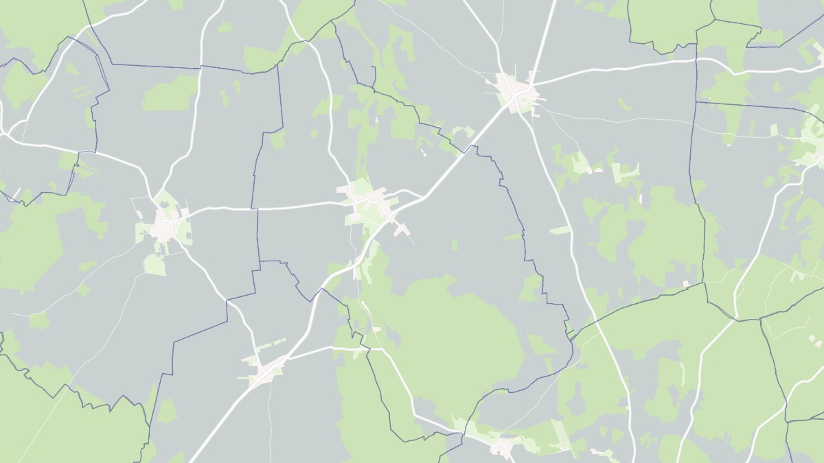 Aperçu cartographique de Puits, centré sur la commune