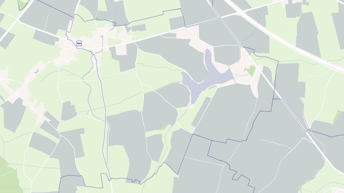 Aperçu cartographique de Rouvres-sous-Meilly, centré sur la commune