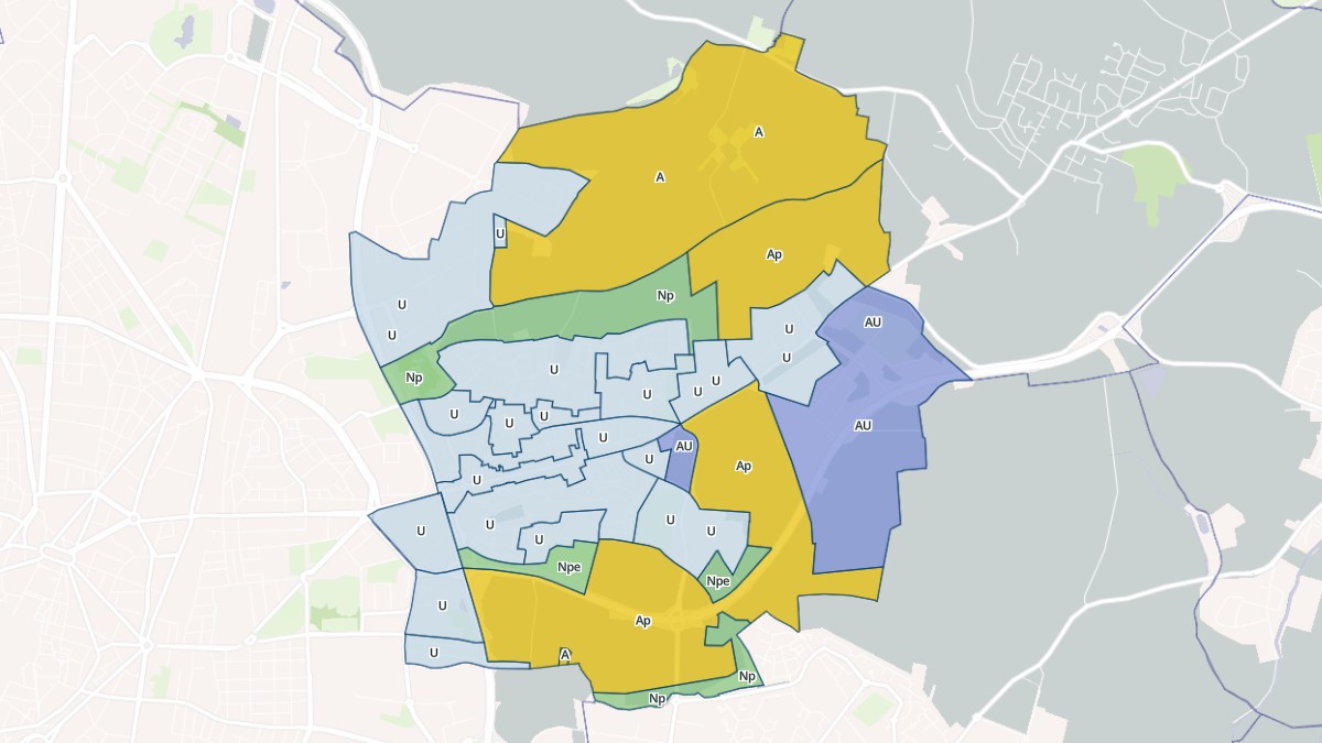 Aperçu cartographique de Saint-Apollinaire, centré sur la commune