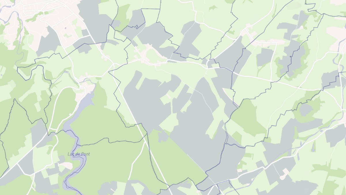 Aperçu cartographique de Saint-Euphrône, centré sur la commune
