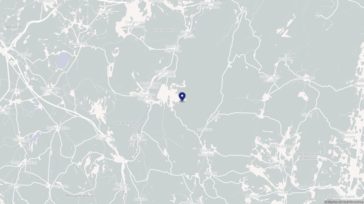 Aperçu cartographique de Saint-Jean-de-Bœuf, centré sur la commune
