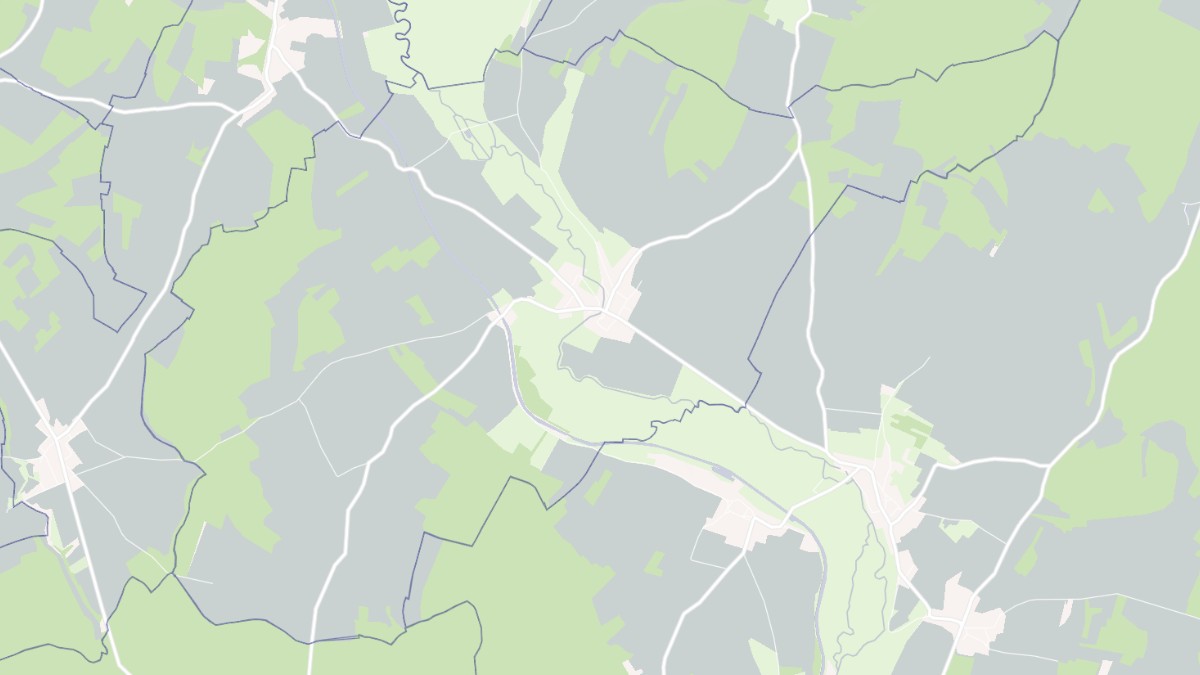 Aperçu cartographique de Saint-Maurice-sur-Vingeanne, centré sur la commune