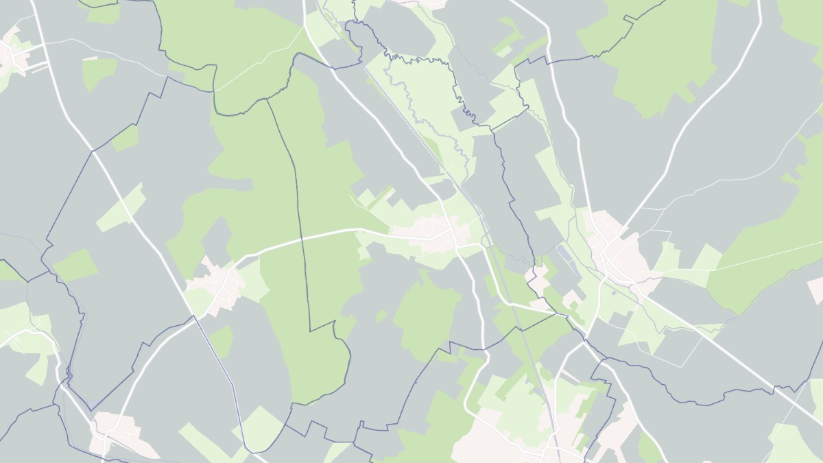 Aperçu cartographique de Saint-Sauveur, centré sur la commune