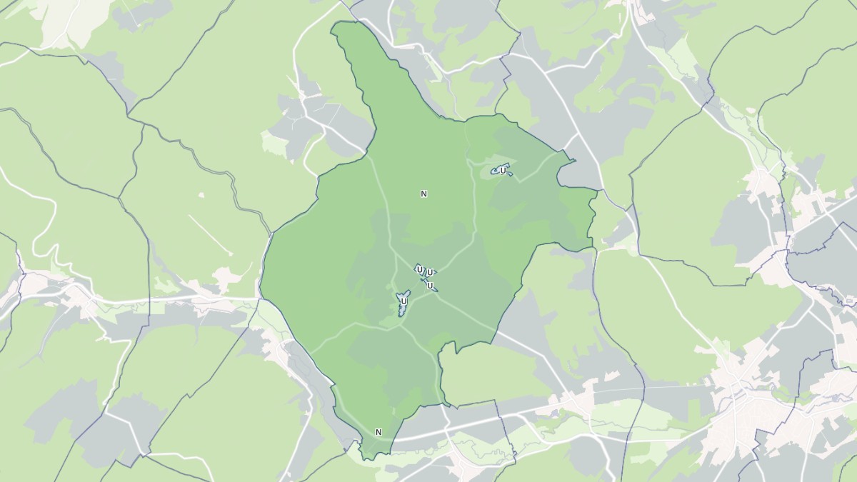 Aperçu cartographique de Saulx-le-Duc, centré sur la commune