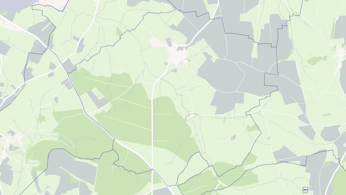 Aperçu cartographique de Saussey, centré sur la commune