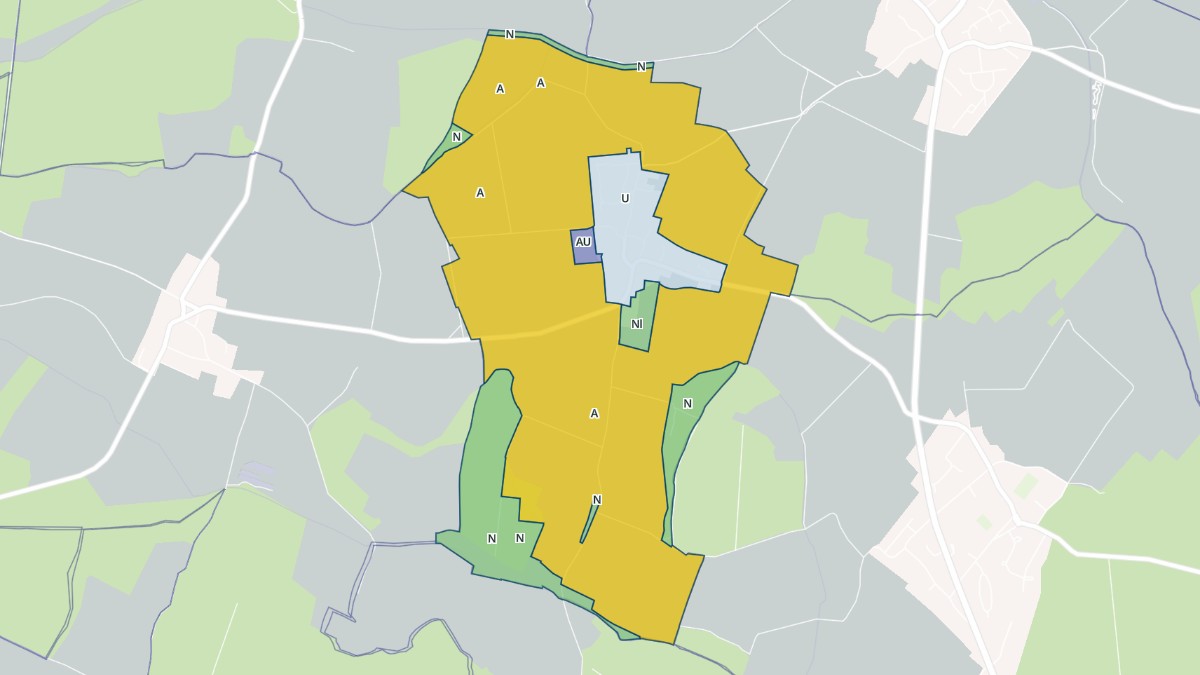 Aperçu cartographique de Savouges, centré sur la commune