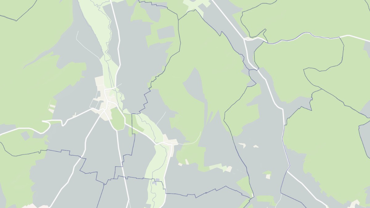 Aperçu cartographique de Thoires, centré sur la commune