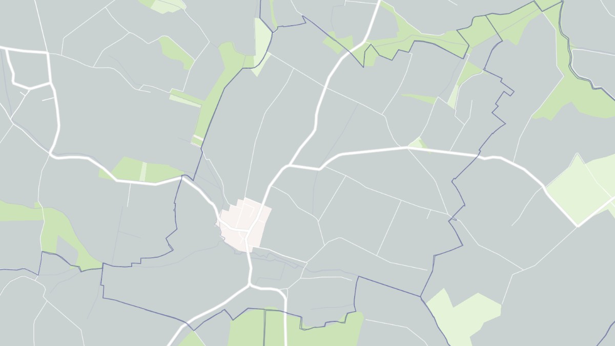Aperçu cartographique de Trochères, centré sur la commune