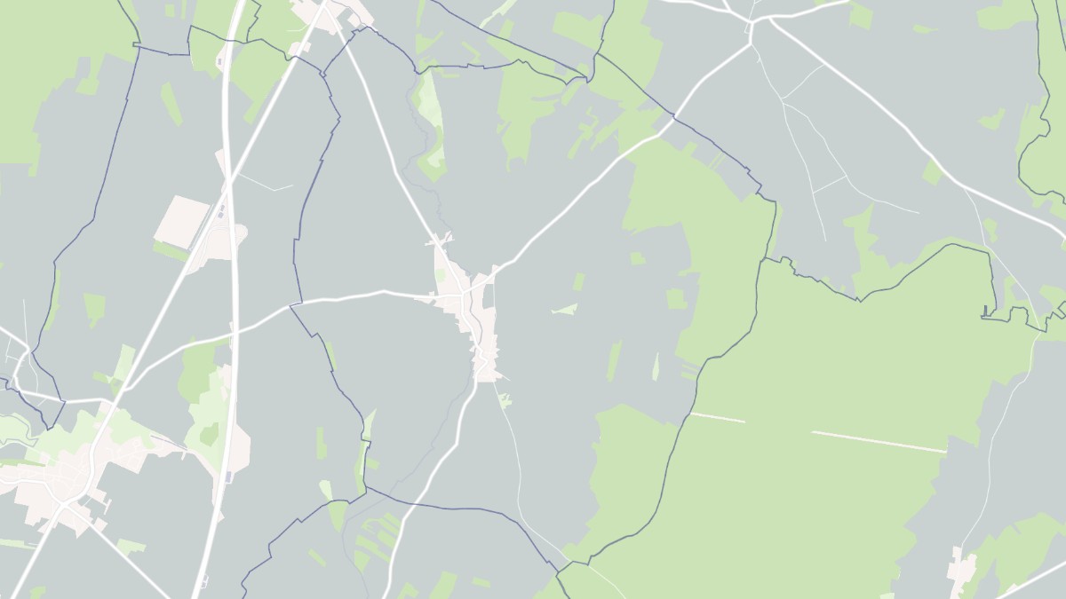 Aperçu cartographique de Véronnes, centré sur la commune