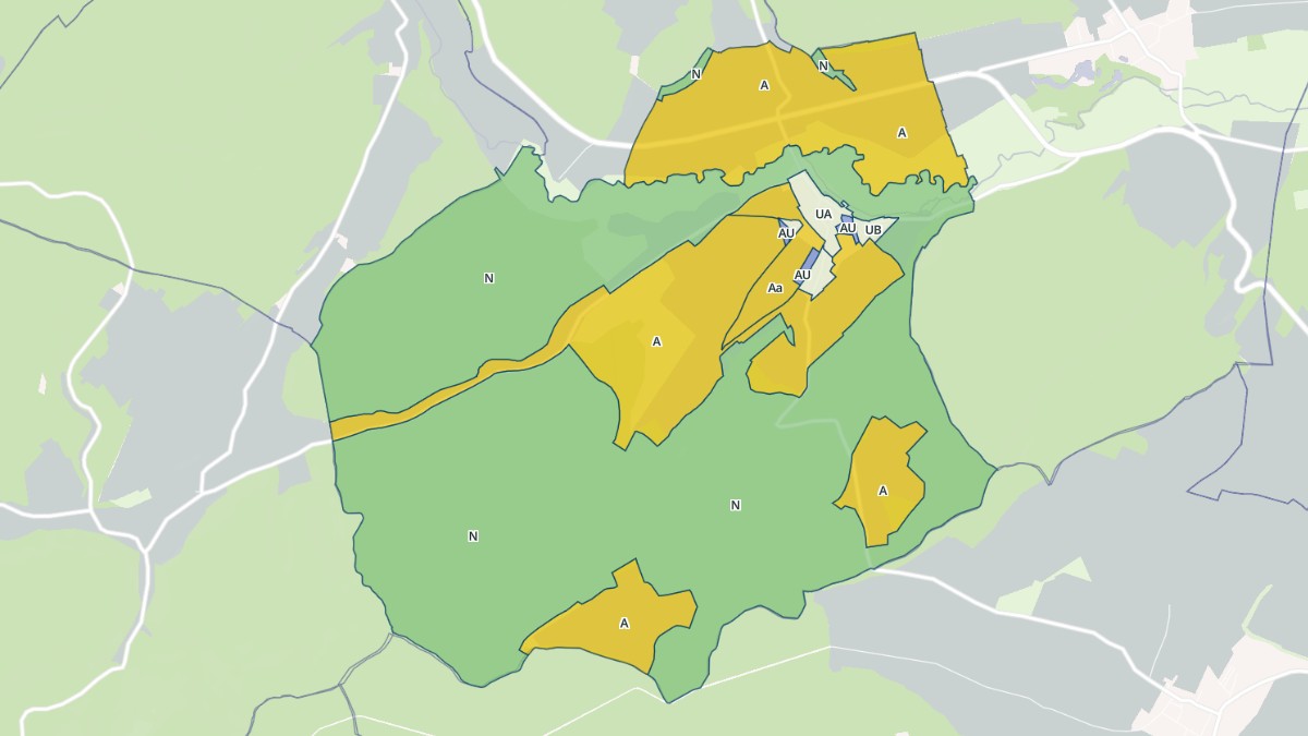 Aperçu cartographique de Villecomte, centré sur la commune