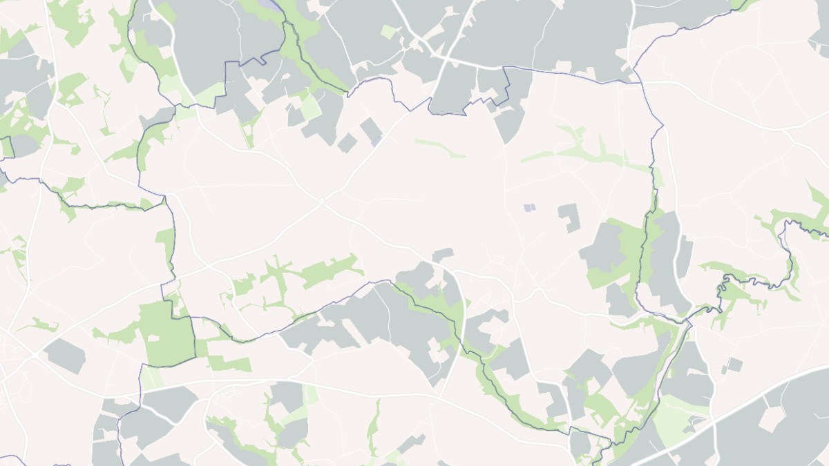 Aperçu cartographique de Camlez, centré sur la commune