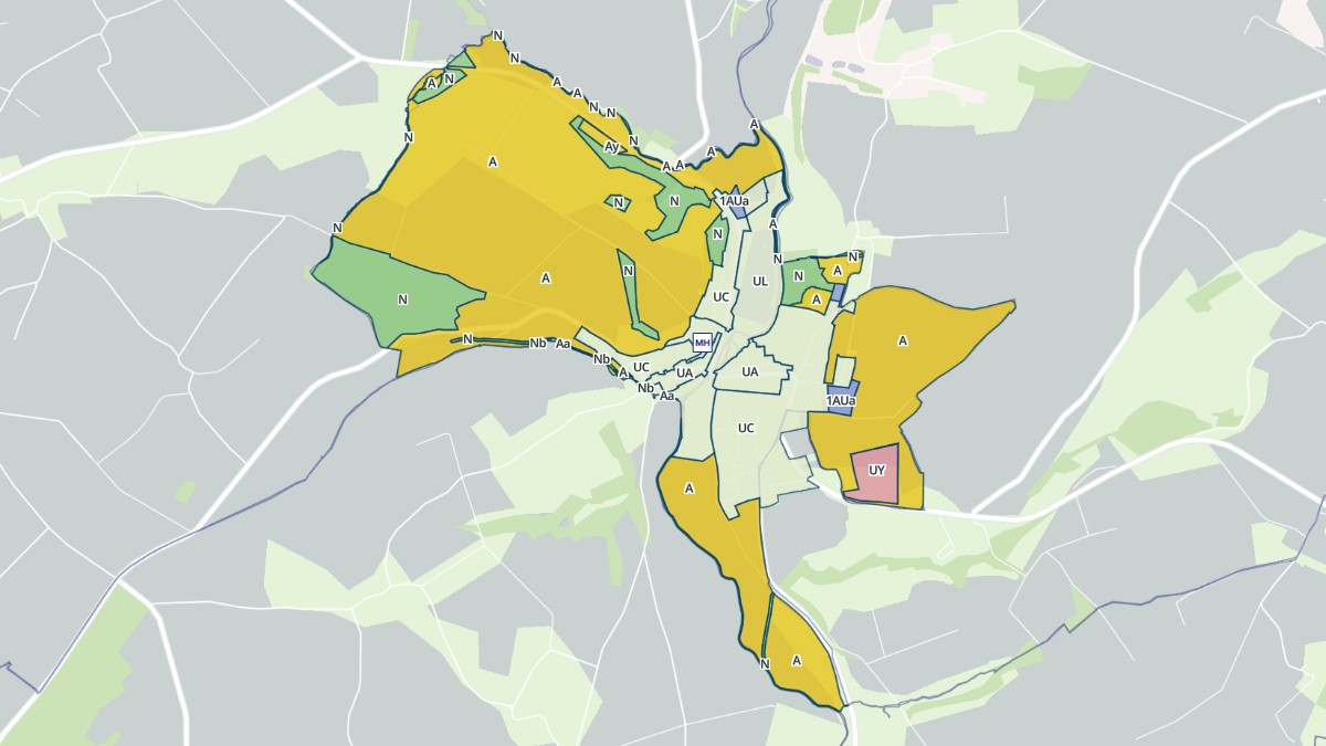 Aperçu cartographique de La Chèze, centré sur la commune
