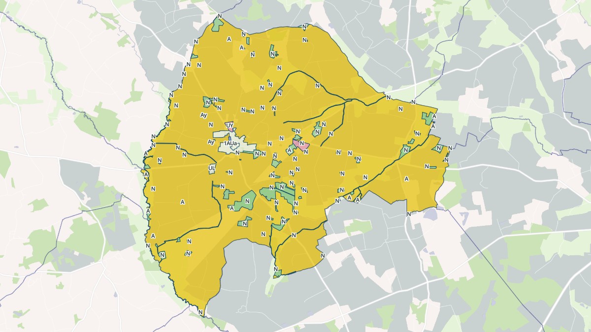 Aperçu cartographique de Illifaut, centré sur la commune