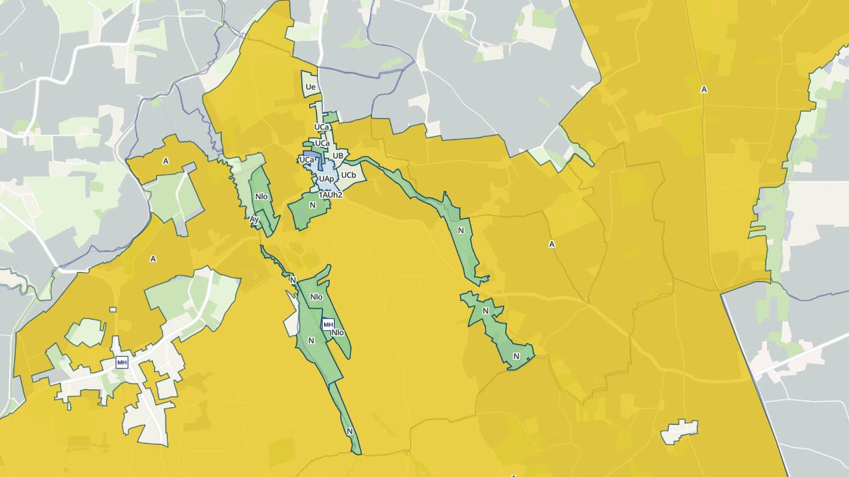 Aperçu cartographique de Le Quiou, centré sur la commune